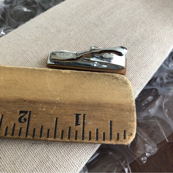 Vintage Signed Pat. Tie Clip - Picture 3 of 3